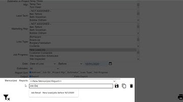Restoration Manager Xpert Tip: Memorizing Reports in Restoration Manager