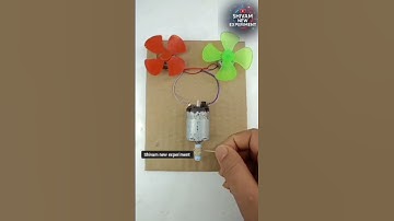 Free electricity fan |Dc motor project #dcmotor #short #fan @shivamnewexperiment
