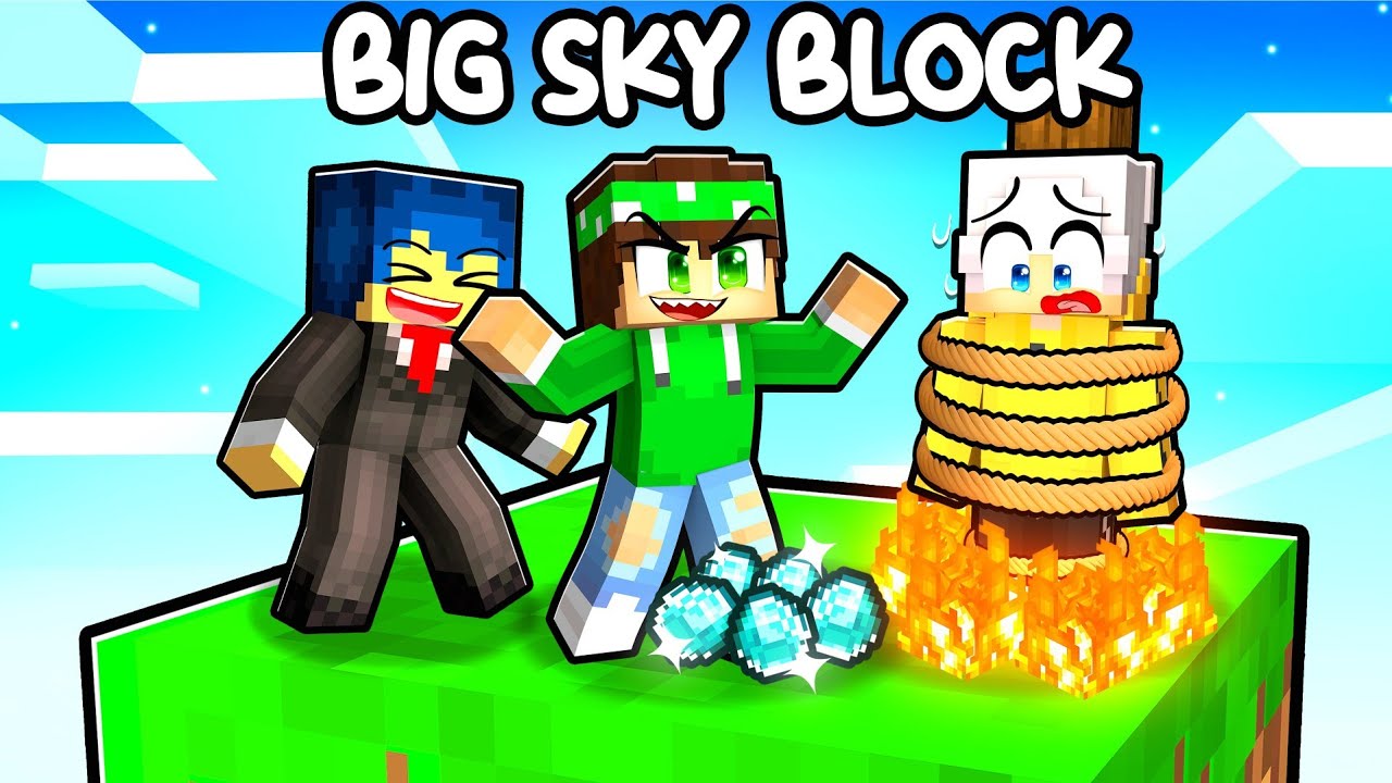 NON PROVARE A RUBARE A NICO su MINECRAFT! - BIG SKY BLOCK