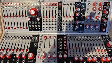 Eurorack Sequence with Verbos Custom System