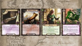 LotR LCG - Desert Crossing - Turn 1 Planning Phase Win