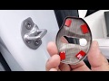 Tesla Model 3 Door Lock Latches, Hinges + Center Wheel Caps