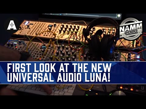 First Look At The New Universal Audio Luna! - NAMM 2020