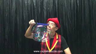 Bubbles in Bubbles! SLOW MO - Captain Dazzle