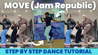 Jam Republic - MOVE EASY DANCE TUTORIAL (mirrored) | PH-1