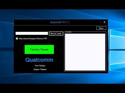 QcomSoft 1.1 All model Qulcom frp pattern unlock Gsm Mukesh sharma