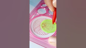 Spirograph art with magic Ruler 📏 ✨️ #shorts #spirograph