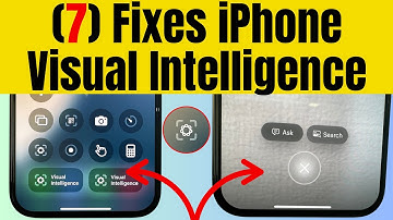 Fix iPhone Visual Intelligence Not Working iOS 26 Update