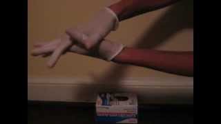 White Vinyl Gloves