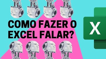 Como fazer o Excel falar com você?- EXCEL VBA speak