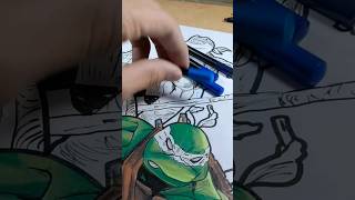 ?✏️Dibujo a las tortugas ninjas✏️? arte color dibujo