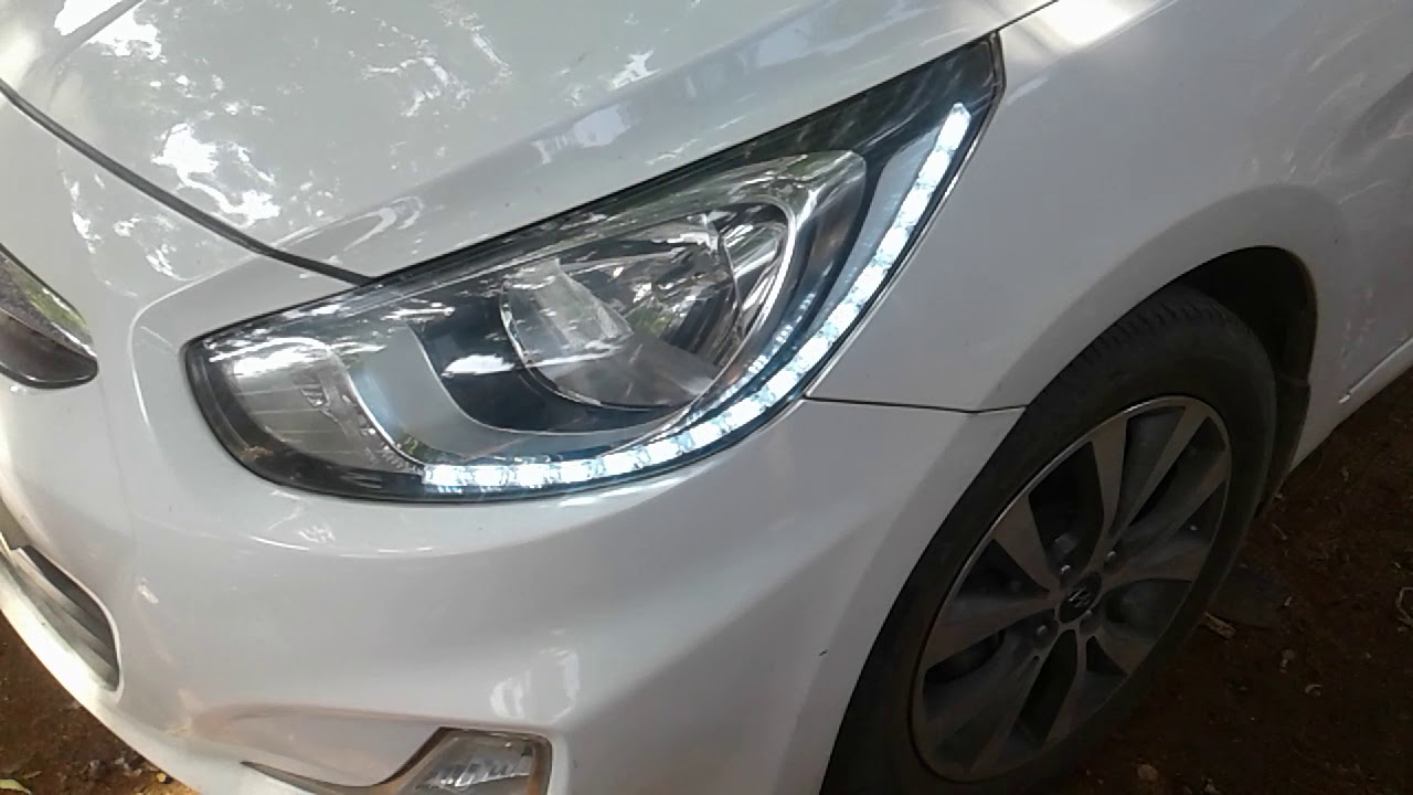 Verna drl light fitting YouTube