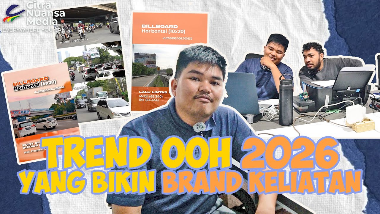 Trend Iklan OOH 2026 yang Bikin Brand Keliatan