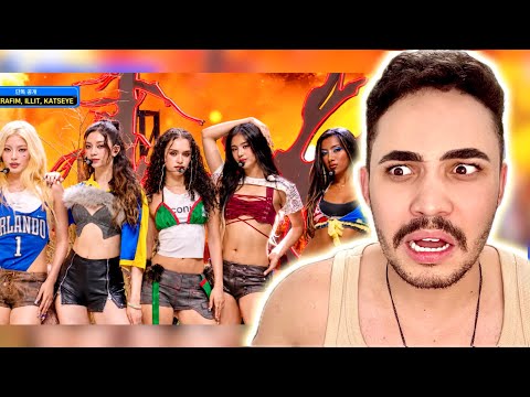 REACT ‘ICONIC BY MISTAKE’ AO VIVO LE SSERAFIM, ILLIT, KATSEYE REACTION | REAÇÃO 