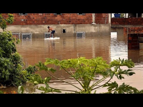 Las lluvias no cesan en el estado brasileño de Bahía y dejan ya 18 muertos y miles de afectados