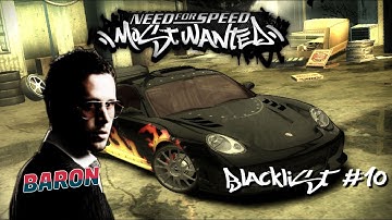 Need for Speed Most Wanted BLACKLIST 10 BARON Gameplay Walkthrough
