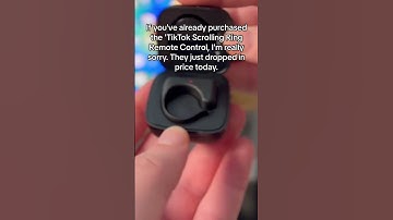 Scroll ring for e-books & more #scrollring #bluetoothscrollring #workout