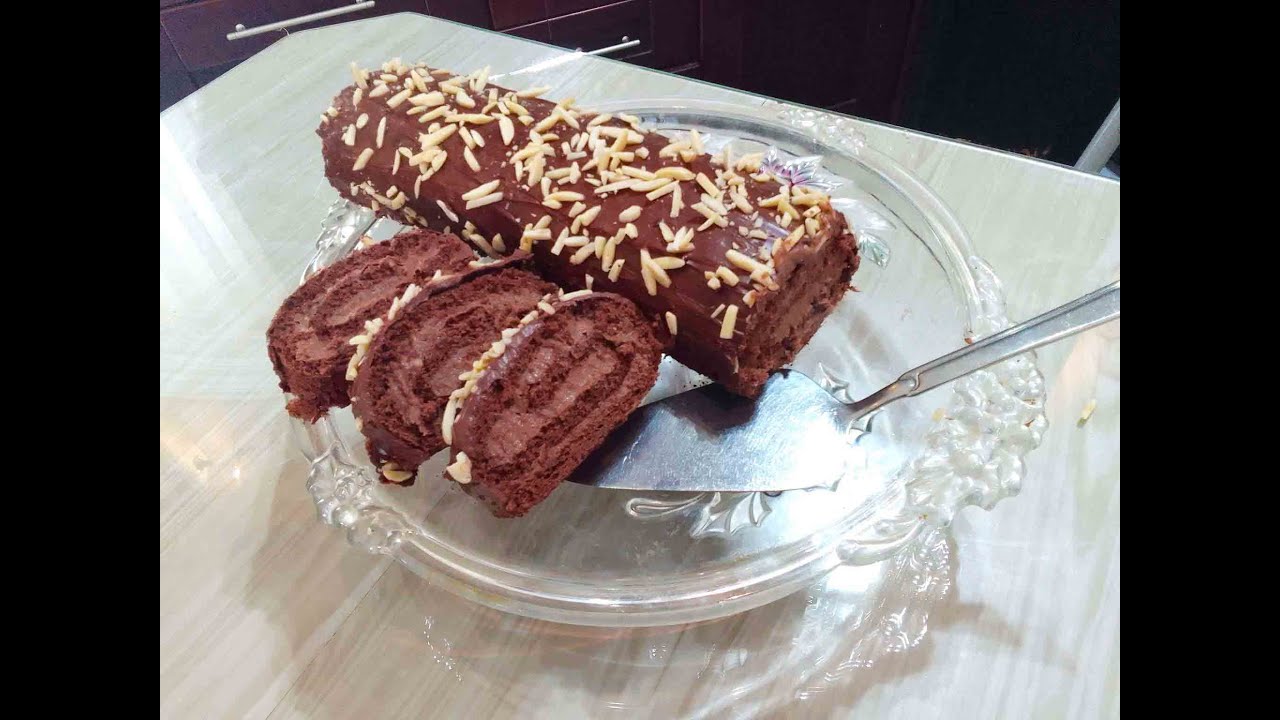 САМЫЙ БЫСТРЫЙ БИСКВИТНЫЙ РУЛЕТ!!! ШОКОЛАДНЫЙ РУЛЕТ ЛЕГЧЕ И БЫСТРЕЕ ПРОСТО НЕ БЫВАЕТ.