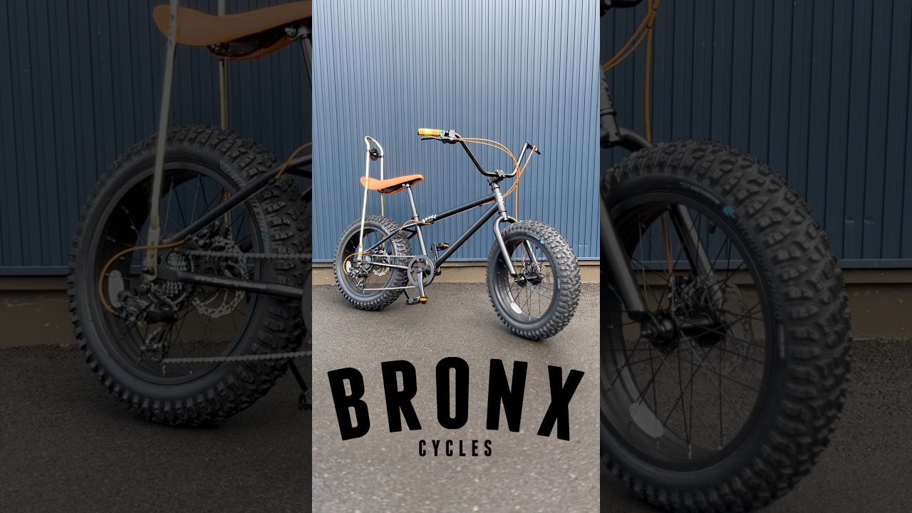 BRONX20DD CUSTOM #fatbike #ファットバイク #BRONX20DD #バナナシート
