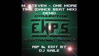 M. Steven - One More Time (Dance Beat Mix) DEMO