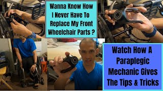 Paralyzed Mechanic & Wheelchair Maintenance Front Forks #paralyzed  #paraplegic #wheelchairlife by Living Differently  325 views 1 year ago 23 minutes