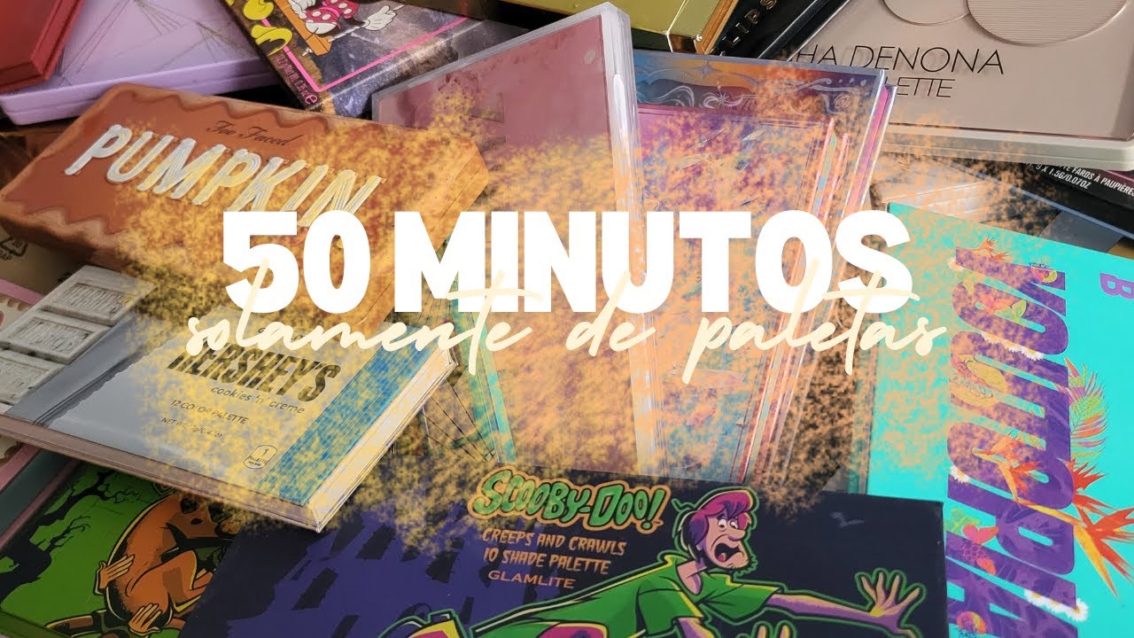 COLECCIÓN Y DECLUTTERING BRUTAL DE PALETAS DE SOMBRAS (Se quedan solo el 50%)
