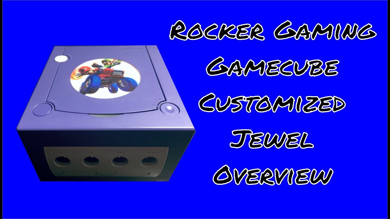 Rocker Gaming Gamecube Jewel overview and install. YouTube