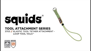 Create a Retrofit Attachment Point for Tethering with Squids® 3703 Elastic Tool Tether Attachments