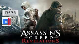 Assassin's Creed Revelations, Mac Mini M4, Parallels Desktop: Performance test