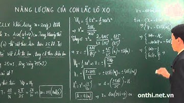 Năng lượng của con lắc lò xo (Phần 02)