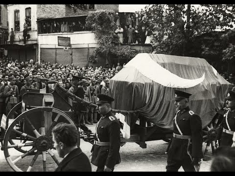 Mustafa Kemal Atatürk'ün Cenaze Töreni.