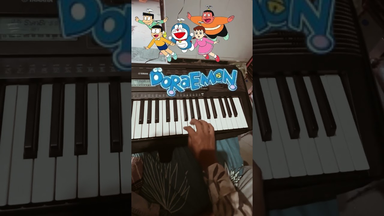 Doraemon theme song | piano tutorial || piano notes ||