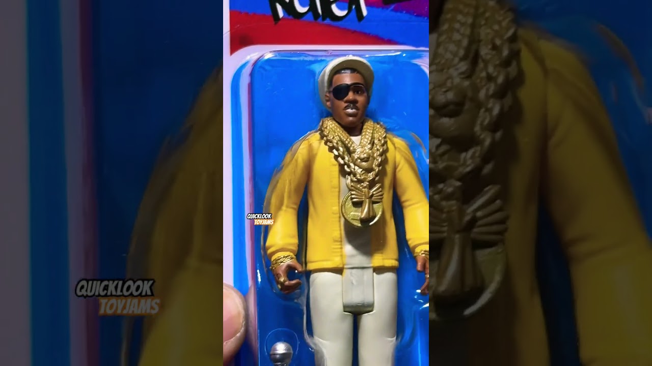SLICK RICK Super7 ReAction QUICK LOOK Hip Hop Superhero Action Figure Review