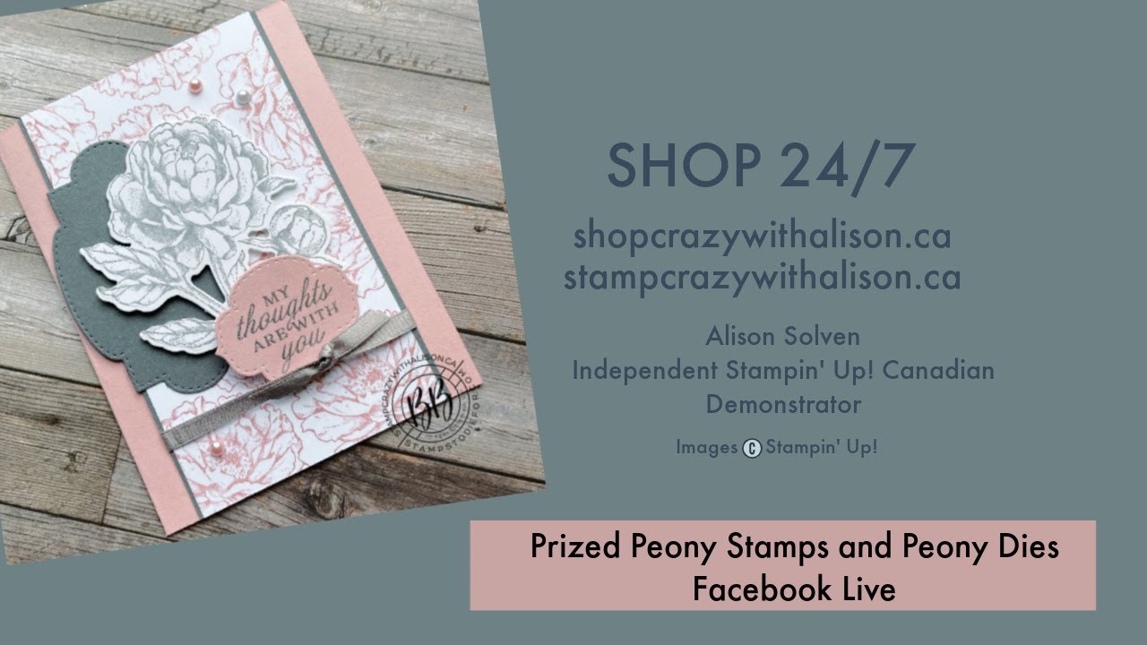 Facebook Live with Prized Peony Bundle