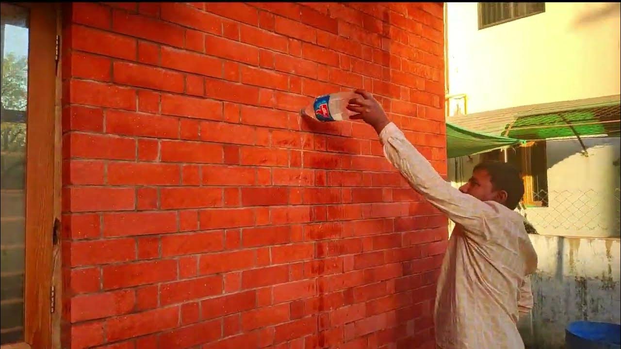 BRICKS KI SAFAI Bricks GISAI Coating kaise karte hain coathing mein