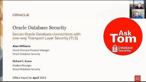 Secure Oracle Database connections with one-way Transport Layer Security (TLS)