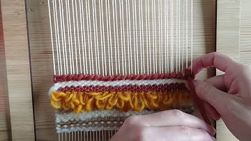 The soumak technique: Loom weaving tutorial for beginners