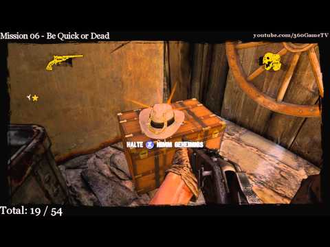 Call of Juarez Gunslinger - All Nuggets of Truth Collectible Locations Guide - HD