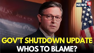 Gov’t Shutdown Update: Who’s to Blame? | Washington Stalemate Deepens | Mike Johnson LIVE | N18G