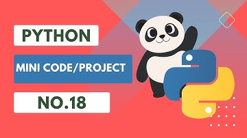 Python Mini Project/Code No: 18 Reading A CSV file using Pandas Package