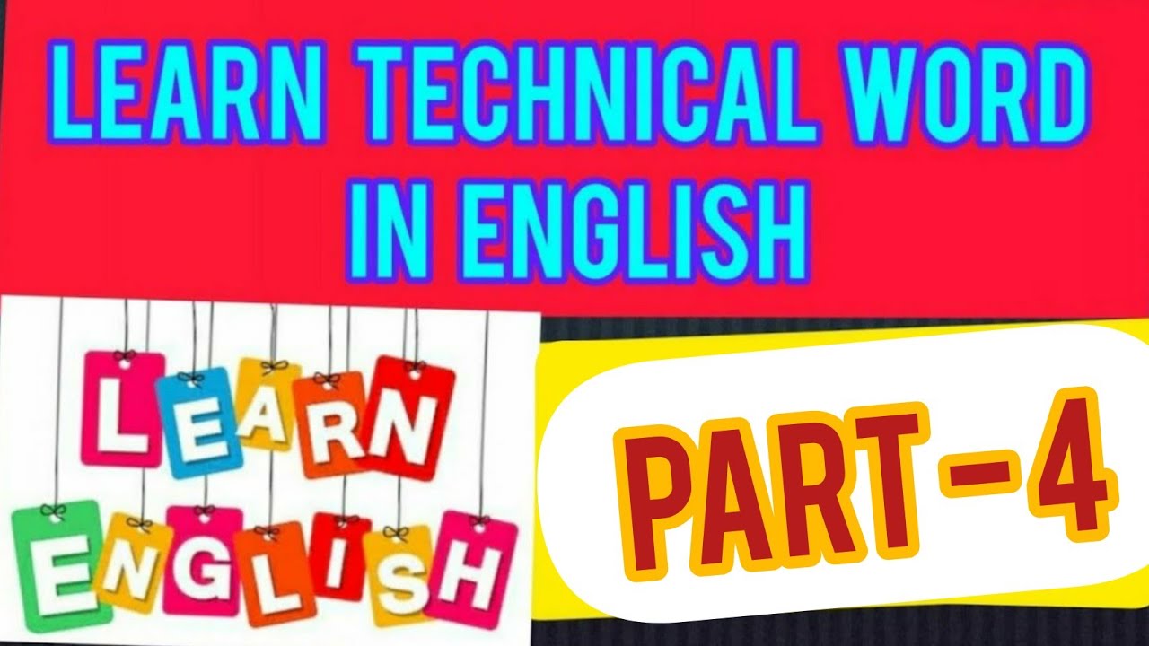 Learn Technical Word In English Know English Meaning In Hindi Learn