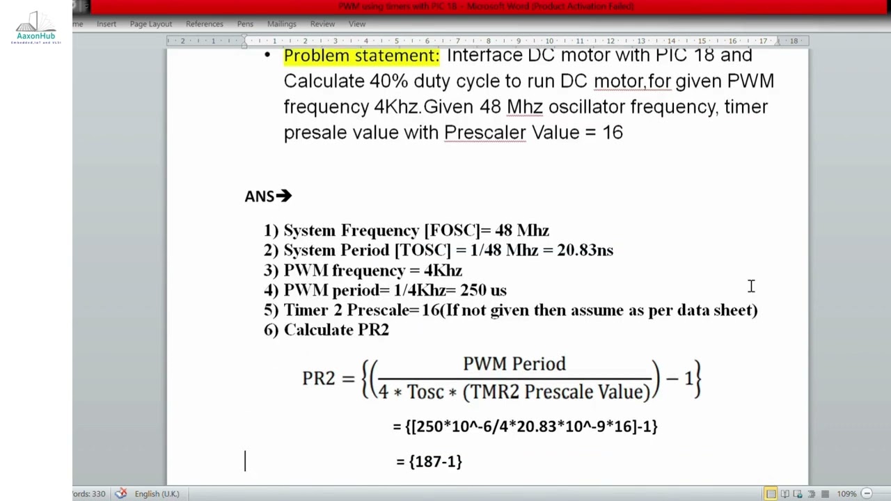 DC Motor Control using PWM in PIC18 | Interfacing Tutorial with Code