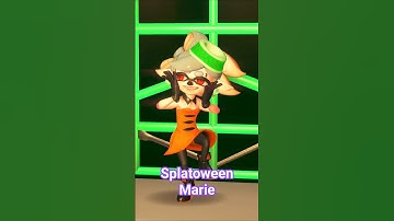 Marie Splatoween - City of Color (Splatoon 3) #shorts