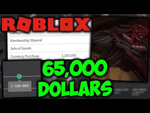 This Person Spent 65 000 Usd On Roblox Youtube - buying 100 000 robux in roblox youtube