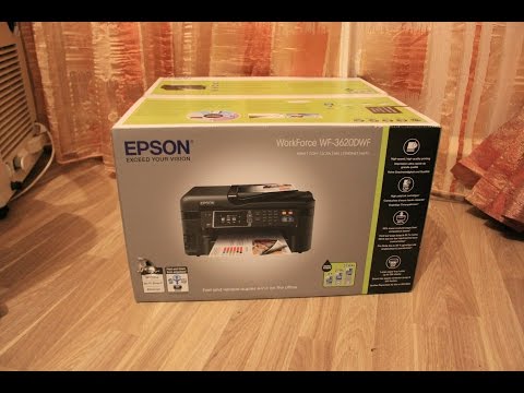 EPSON WorkForce WF-3620DWF Printer - Unboxing & Review
