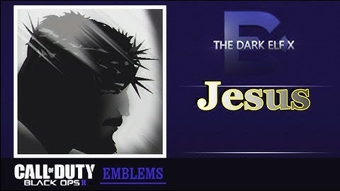 Black Ops 2 Emblem - Jesus