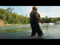 Beach seine set in Moricetown, B.C.