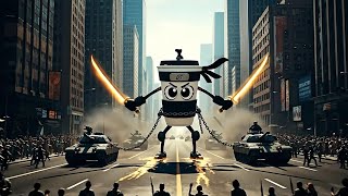 Italian Brainrot Captured By Military Public City Parade