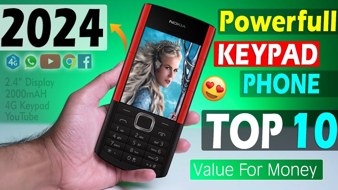 10 best keypad phone 2024⚡best feature phone 2024 best keypad mobile