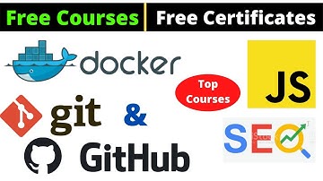 Udemy Free Certificate Courses Git & GitHub | SEO How to rank Site Higher JavaScript Online Classes